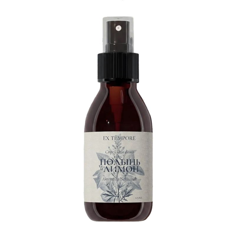 Парфюмированный спрей для дома Полынь и лимон Ex Tempore