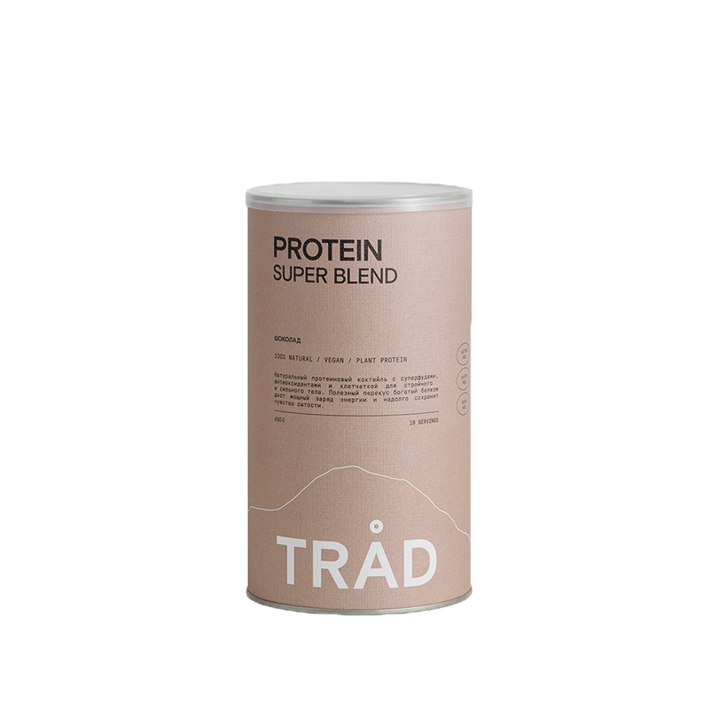 Коктейль белковый BODY PROTEIN POWDER "Шоколад", 450 гр, TRAD